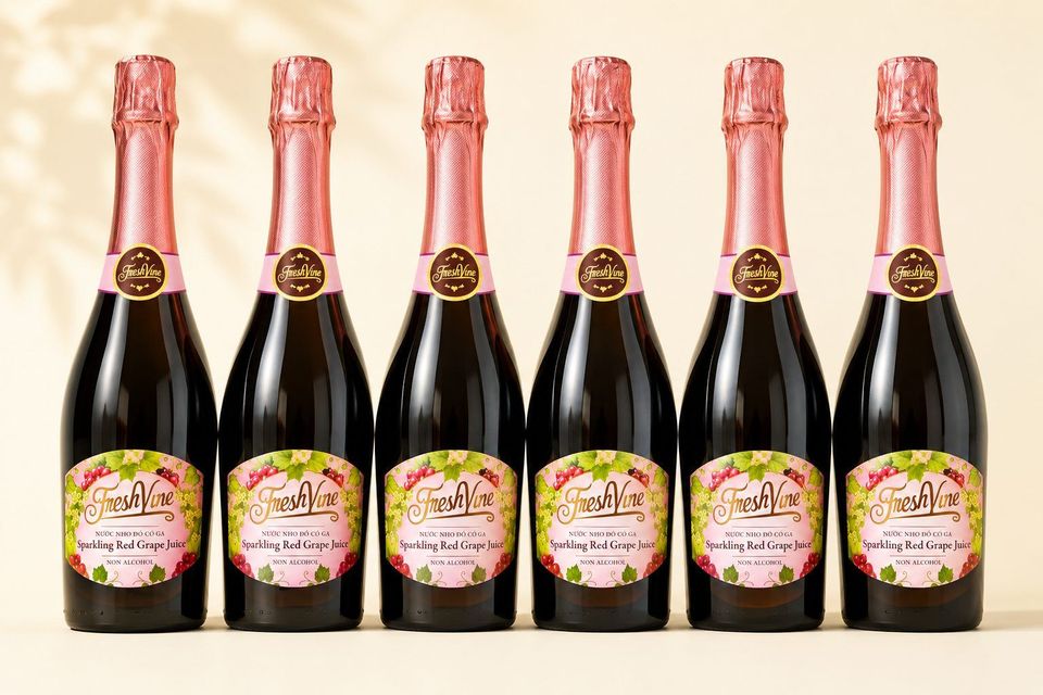 Sparkling Red Grape Juice